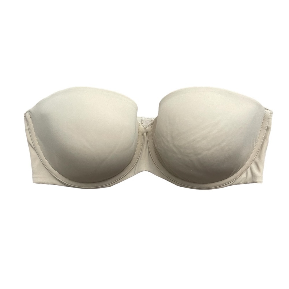 Cacique Lightly Lined Multiway Strapless Bra 40DD Nude